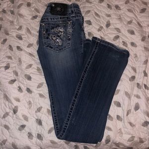 Size 26 miss me bootcut jeans